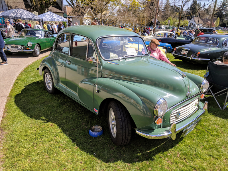 Illustration for article titled Fort Langley St. George's Day (mostly) British Car Show